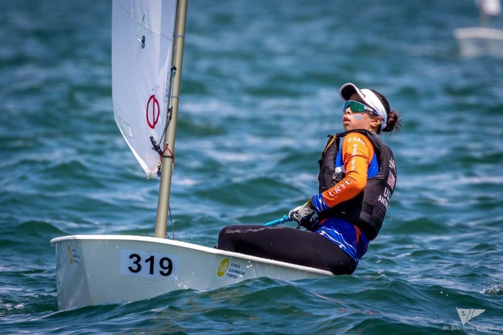 I want to thank Coral Reef Yacht Club members, family, donors, and friends for the support, love, and help, and for believing in me! I will do my best at Worlds to make you proud! I am honored and super excited to represent Team USA in Spain!